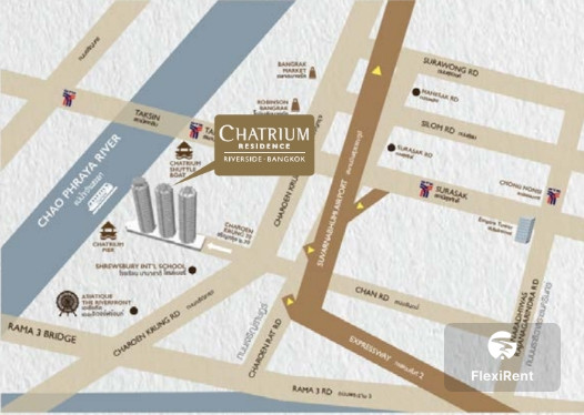 ชาเทรียม ริเวอร์ไซด์ เรสซิเดนซ์ (Chatrium Residence Riverside Bangkok) รูปที่ 7